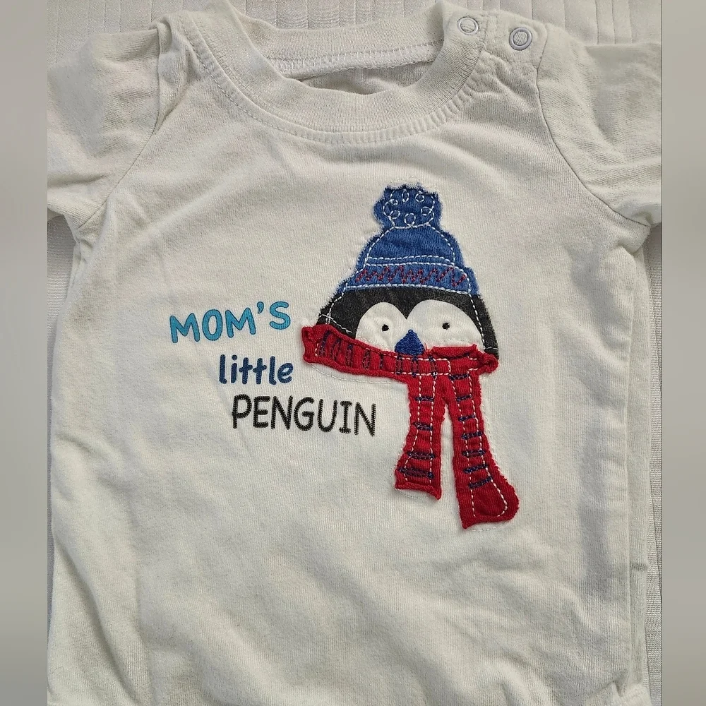 Koala Kids White Baby Onesie